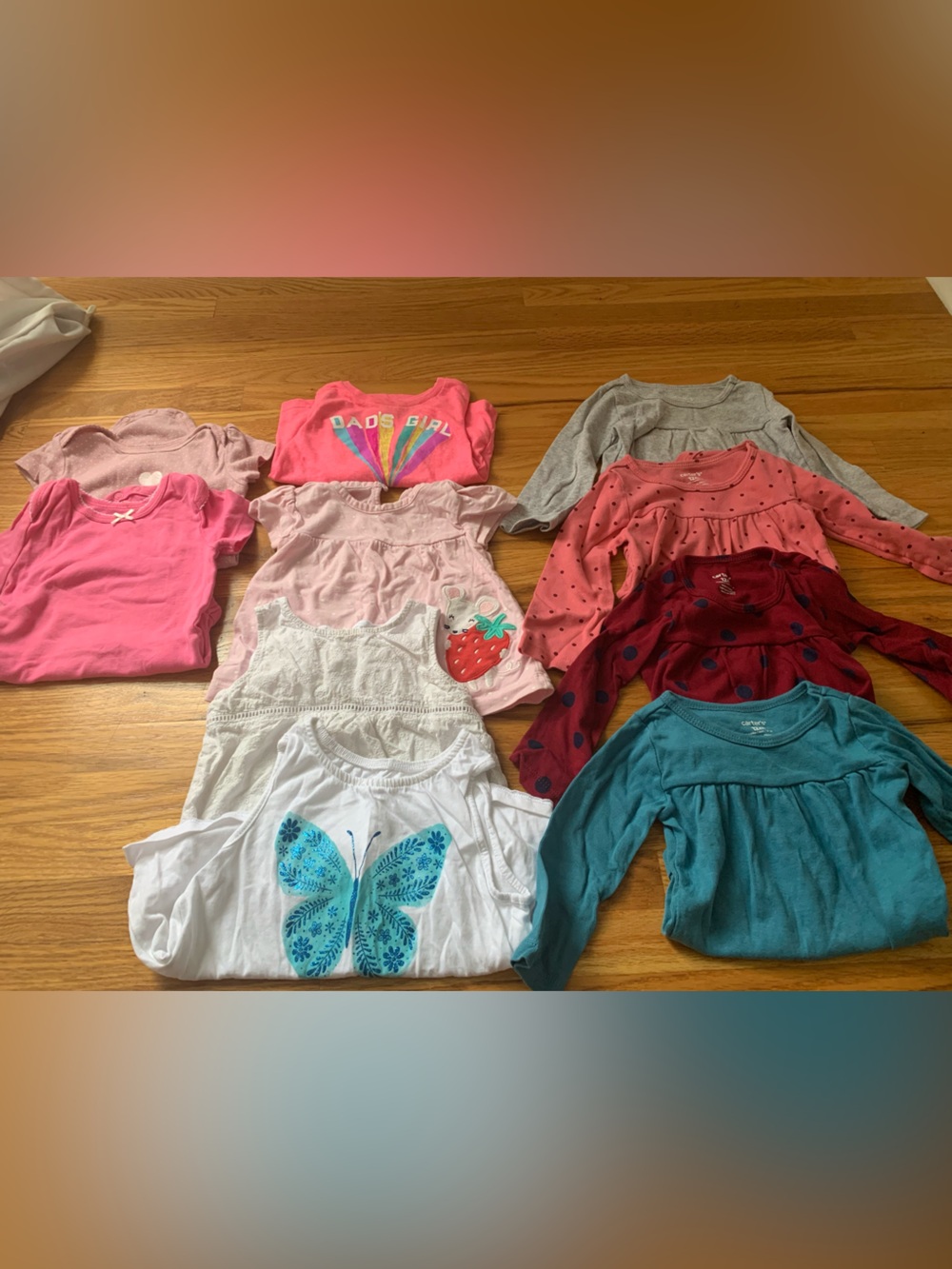 Baby/Toddler assorted tops and onesies